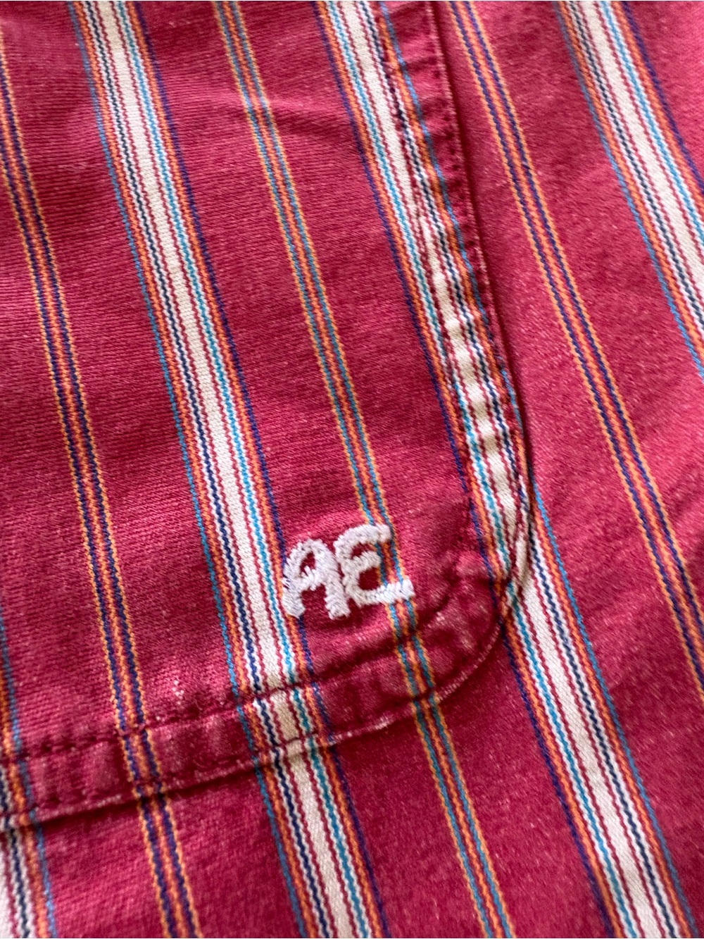 American Eagle Striped cropped pants - size 8 Vintage - Picture 7 of 10